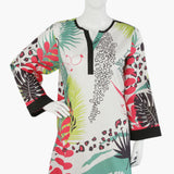 Women's Digital Printed Kurti - White, Women Ready Kurtis, Chase Value, Chase Value