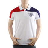 Men's Half Sleeves Polo T-Shirt - White, Men's T-Shirts & Polos, Chase Value, Chase Value