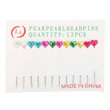 Scarf Pin 12 Pcs - Multi, Women, Scarf Pins & Brooches, Chase Value, Chase Value