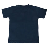 Boys Round Neck Half Sleeves T-Shirt - Steel Blue, Kids, Boys T-Shirts, Chase Value, Chase Value