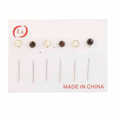 Scarf Pin 6 Pcs - Multi, Women, Scarf Pins & Brooches, Chase Value, Chase Value
