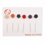 Scarf Pin 6 Pcs - Multi, Women, Scarf Pins & Brooches, Chase Value, Chase Value