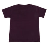 Boys Round Neck Half Sleeves T-Shirt - Purple, Kids, Boys T-Shirts, Chase Value, Chase Value