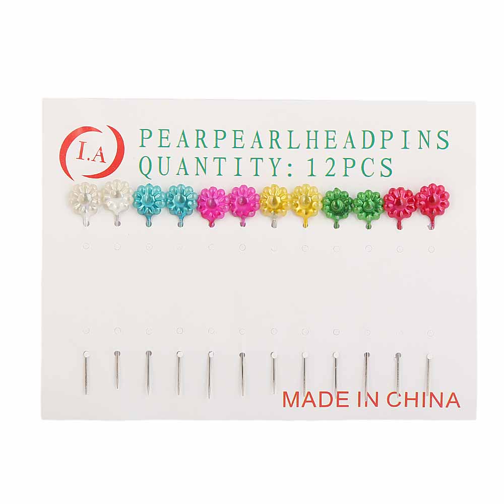Scarf Pin 12 Pcs - Multi, Women, Scarf Pins & Brooches, Chase Value, Chase Value
