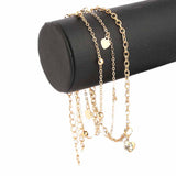 Women's Bracelet- Golden, Women, Bangles & Bracelets, Chase Value, Chase Value