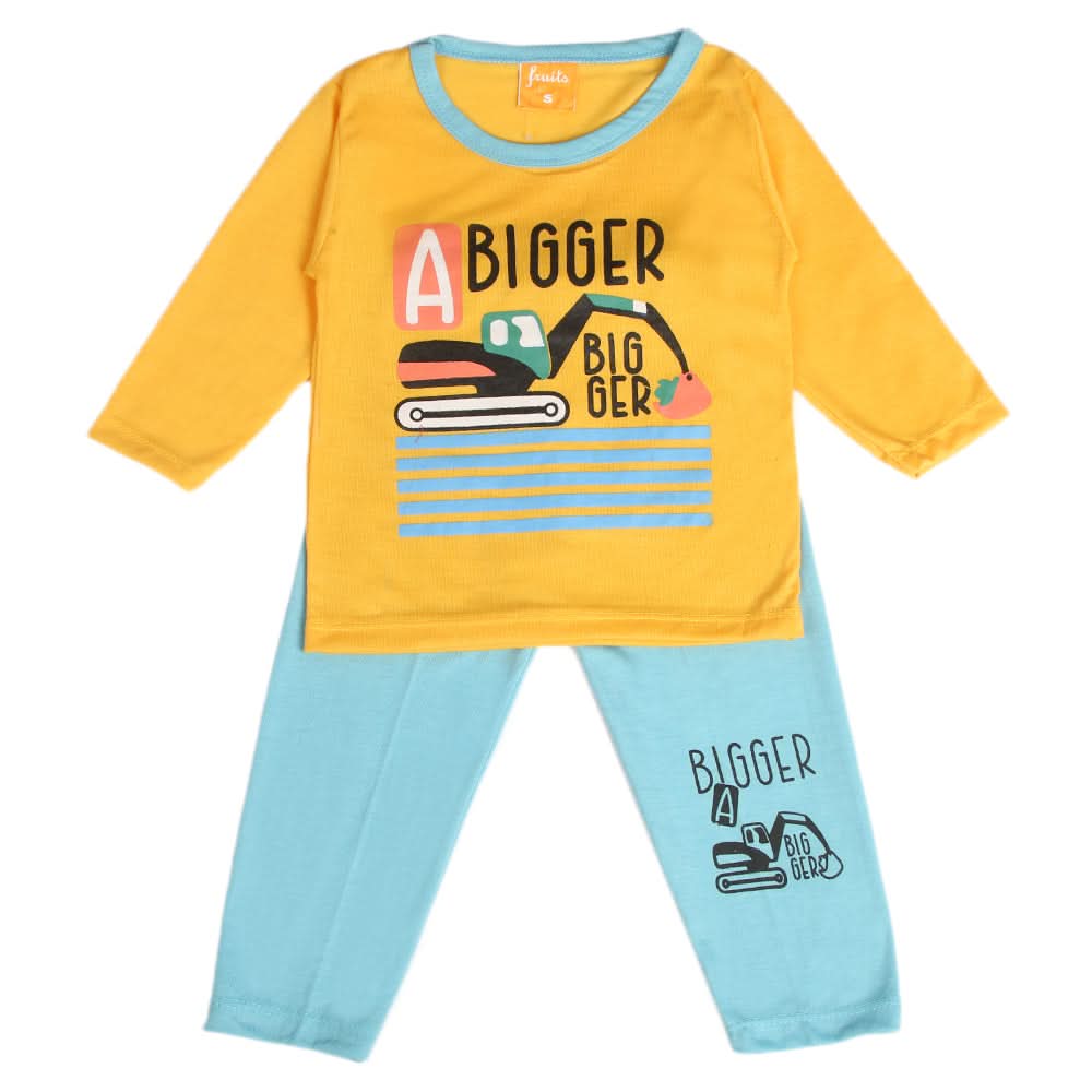 Boys Full Sleeves Suit - Yellow, Boys Sets & Suits, Chase Value, Chase Value