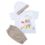 Newborn Boys Half Sleeves Suit - Blue, Kids, Newborn Boys Sets And Suits, Chase Value, Chase Value