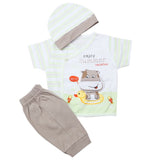 Newborn Boys Half Sleeves Suit - Green, Kids, Newborn Boys Sets And Suits, Chase Value, Chase Value