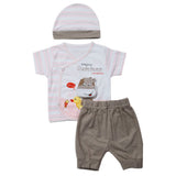 Newborn Boys Half Sleeves Suit - Pink, Kids, Newborn Boys Sets And Suits, Chase Value, Chase Value