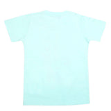 Boys Half Sleeves Jersey T-Shirt - Cyan, Kids, Boys T-Shirts, Chase Value, Chase Value