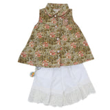 Newborn Girls Half Sleeves Short Suit - Green, Kids, Newborn Girls Sets And Suits, Chase Value, Chase Value