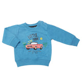 Newborn Boys Sweatshirt - Steel Blue, Kids, New Born Boys Winterwear, Chase Value, Chase Value