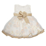 Girls Fancy Frock - A-Beige, Kids, Girls Frocks, Chase Value, Chase Value