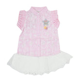Newborn Girls Half Sleeves Skirt Suit - Pink, Kids, Newborn Girls Sets And Suits, Chase Value, Chase Value