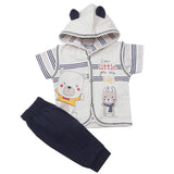 Newborn Boys Half Sleeves Suit - Navy Blue, Kids, New Born Boys Sets And Suits, Chase Value, Chase Value