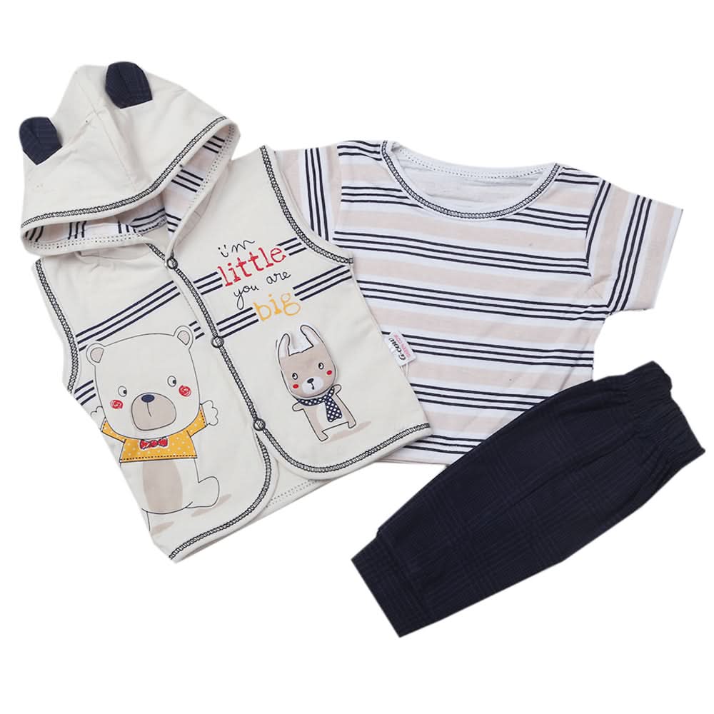 Newborn Boys Half Sleeves Suit - Navy Blue, Kids, New Born Boys Sets And Suits, Chase Value, Chase Value