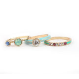 Women's Finger Ring - Light Blue, Women, Finger Rings, Chase Value, Chase Value