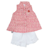 Newborn Girls Half Sleeves Short Suit - Pink, Kids, New Born Girls Sets And Suits, Chase Value, Chase Value