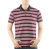 Men's Half Sleeves Polo T-Shirt - Maroon, Men's T-Shirts & Polos, Chase Value, Chase Value