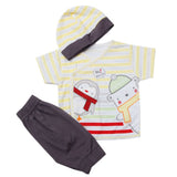Newborn Boys Half Sleeves Suit - Lemon, Kids, Newborn Boys Sets And Suits, Chase Value, Chase Value