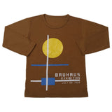 Boy's Full Sleeves T-Shirt - Brown, Kids, Boys T-Shirts, Chase Value, Chase Value