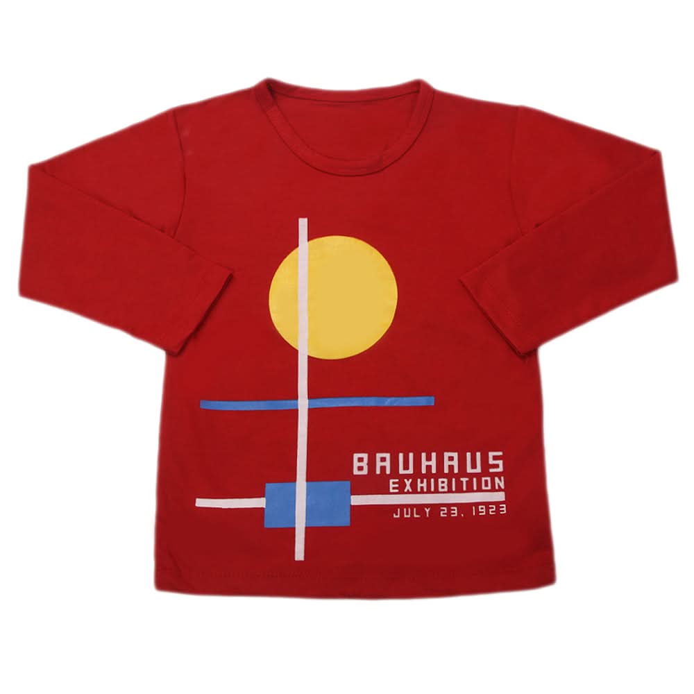 Boy's Full Sleeves T-Shirt - Red, Kids, Boys T-Shirts, Chase Value, Chase Value