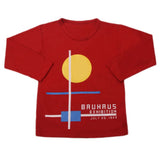 Boy's Full Sleeves T-Shirt - Red, Kids, Boys T-Shirts, Chase Value, Chase Value