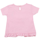 Newborn Girls Half Sleeves T-Shirt - Light Pink, Kids, Newborn Girls T-Shirts, Chase Value, Chase Value