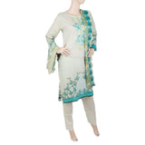 Women's Printed Shalwar Suit - Light Green, Women, Shalwar Suits, Chase Value, Chase Value