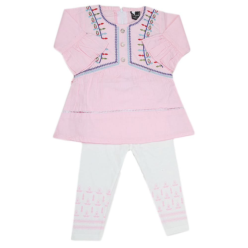 Girls Pajama Suit - Pink, Kids, Girls Sets And Suits, Chase Value, Chase Value