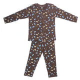Boys Fancy Sleeping Suit - Coffee, Kids, Boys Sets And Suits, Chase Value, Chase Value