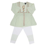 Girls Pajama Suit - Light Green, Kids, Girls Sets And Suits, Chase Value, Chase Value