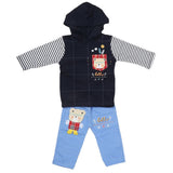 Newborn Boys Full Sleeve Suit (9009) - Navy Blue, Kids, NB Boys Sets And Suits, Chase Value, Chase Value