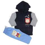 Newborn Boys Full Sleeve Suit (9009) - Navy Blue, Kids, NB Boys Sets And Suits, Chase Value, Chase Value
