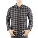 Men's Casual Club Check Shirt - Black, Men's Shirts, Chase Value, Chase Value