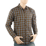 Men's Casual Club Check Shirt - Brown, Men's Shirts, Chase Value, Chase Value