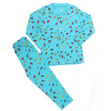 Boys Fancy Sleeping Suit - Blue, Kids, Boys Sets And Suits, Chase Value, Chase Value