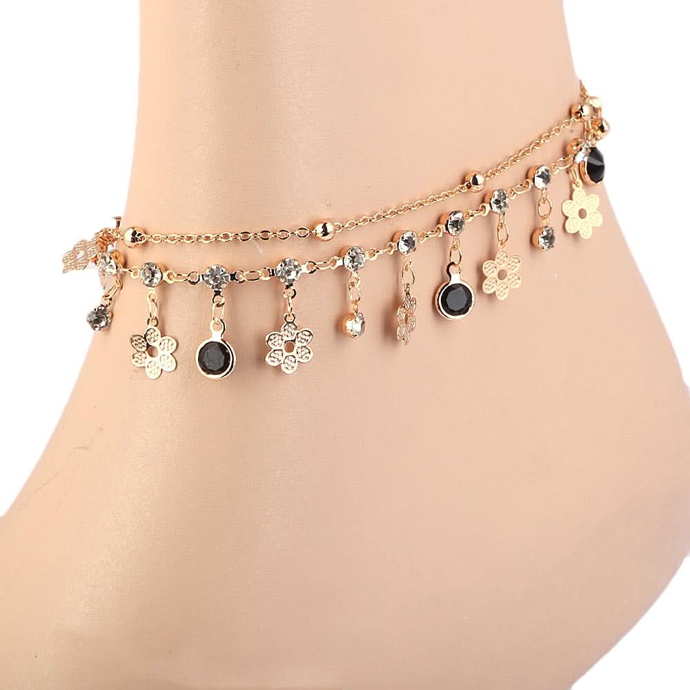 Women's Anklet - Golden, Women, Foot Jewellery, Chase Value, Chase Value