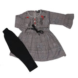 Girls Pajama Suit 1020 Grey - A, Kids, Girls Sets And Suits, Chase Value, Chase Value