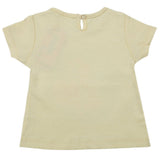 Newborn Girls Half Sleeves T-Shirt - Yellow, Kids, Newborn Girls T-Shirts, Chase Value, Chase Value