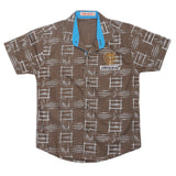 Boys Half Sleeves Casual Shirt - Coffee, Kids, Boys Shirts, Chase Value, Chase Value