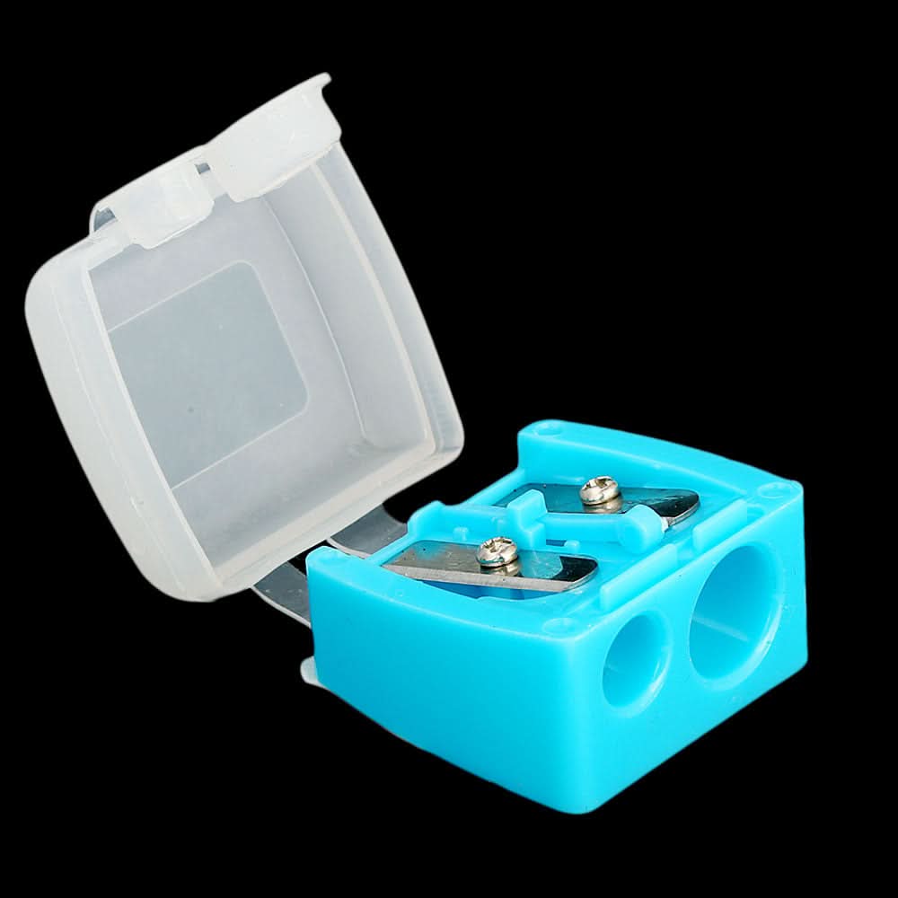 Pencil Sharpener 2 in 1 - Blue, Kids, Pencil Boxes And Stationery Sets, Chase Value, Chase Value