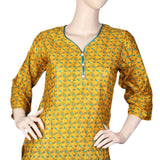 Women's 2 Piece Suit Lawn - Mustard, Women, Shalwar Suits, Chase Value, Chase Value