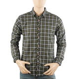 Men's Casual Club Check Shirt - Olive Green, Men's Shirts, Chase Value, Chase Value