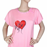 Women's 2 Piece Night Suit - Light Pink, Women, Night Suit, Chase Value, Chase Value