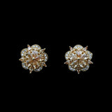 Women's Ear Tops - Golden, Women, Earrings & Tops, Chase Value, Chase Value
