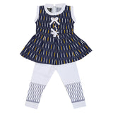 Girls Half Sleeves Tights Suits 553 - Navy Blue, Kids, Girls Sets And Suits, Chase Value, Chase Value