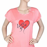 Women's 2 Piece Night Suit - Pink, Women, Night Suit, Chase Value, Chase Value