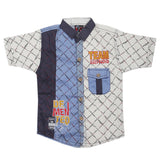 Boys Half Sleeves Casual Shirt - Blue, Kids, Boys Shirts, Chase Value, Chase Value