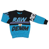 Boys Full Sleeves Terry T-Shirt - Blue, Kids, Boys T-Shirts, Chase Value, Chase Value